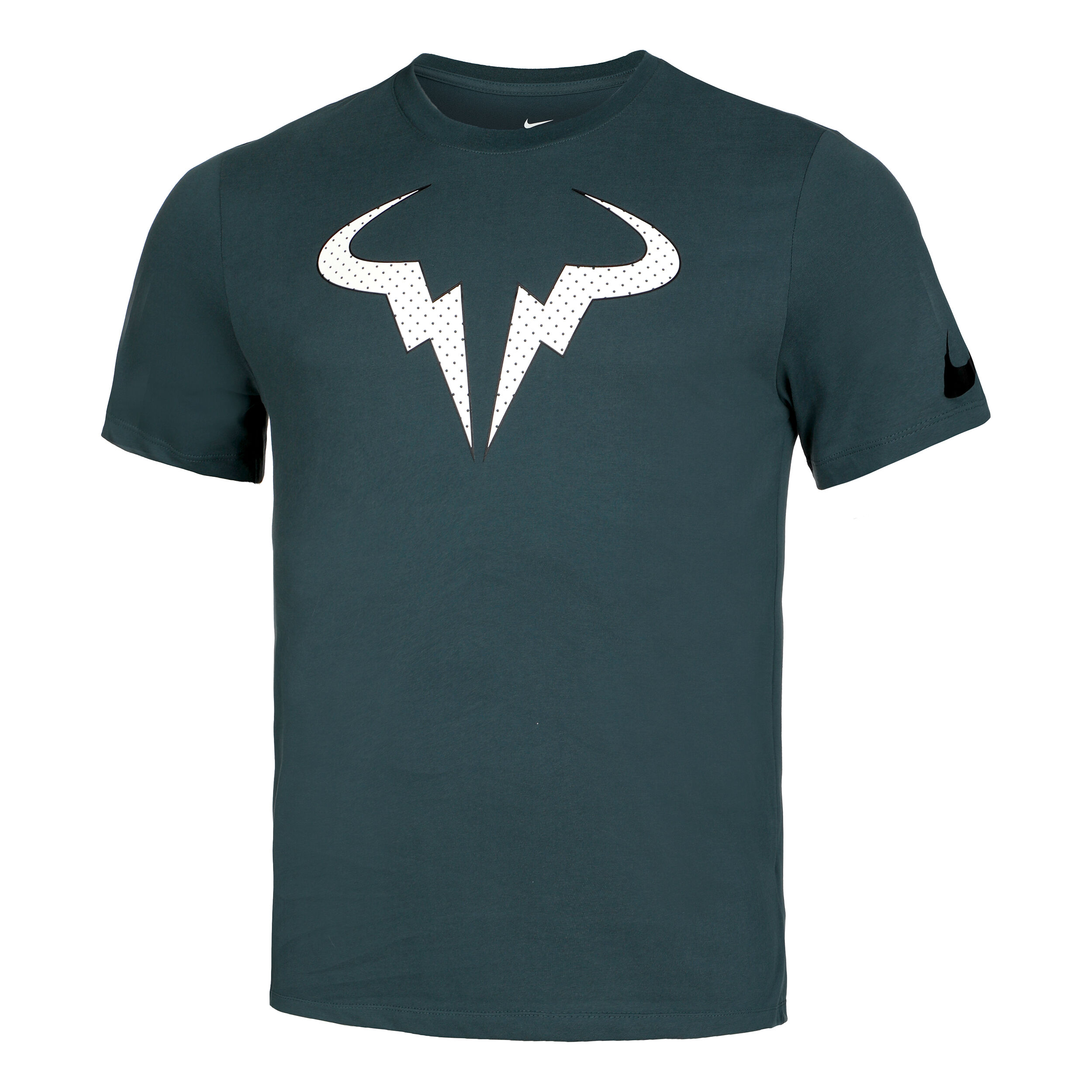 Dri Fit Court Rafael Nadal T Shirt Men Petrol White
