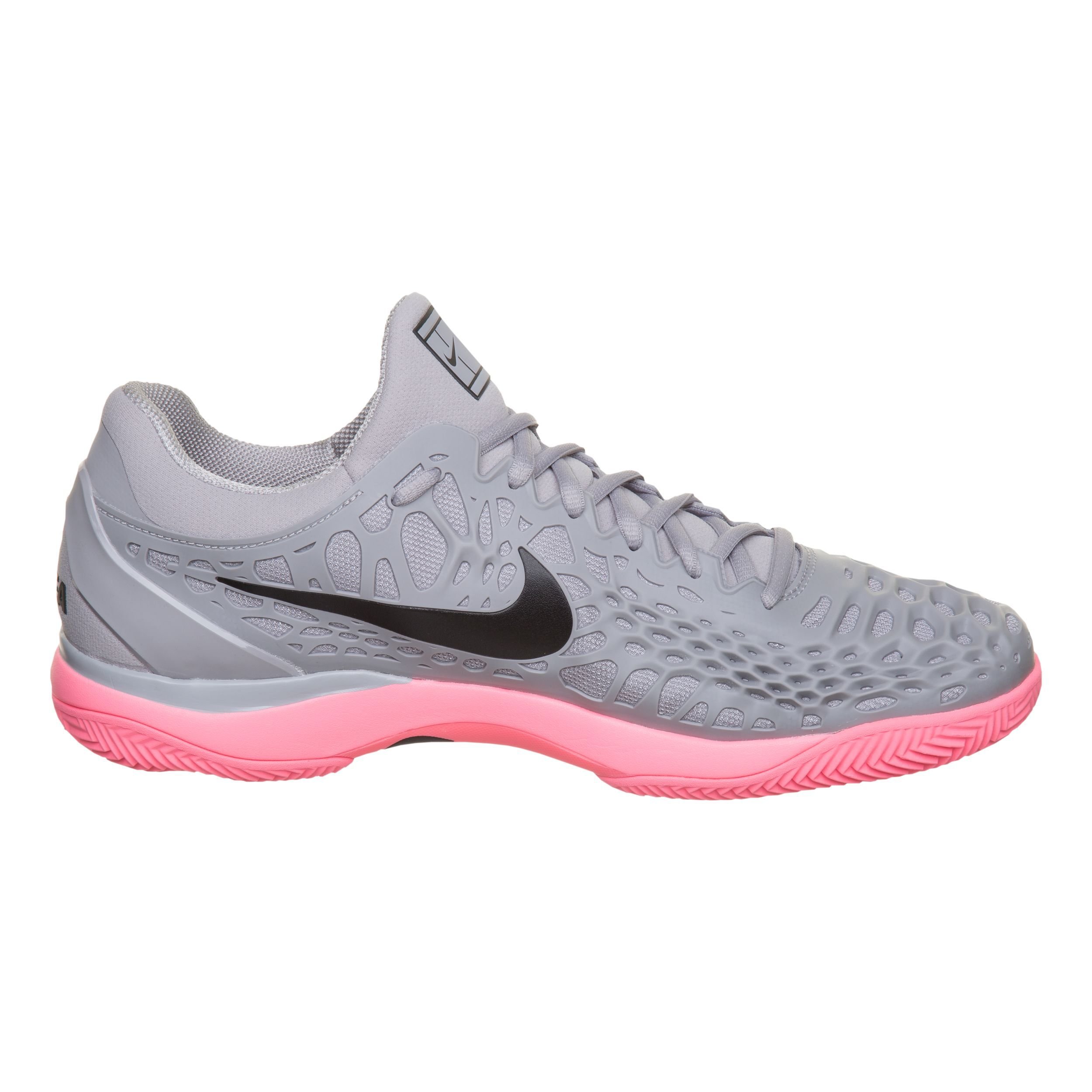 Nike zoom cage 3 grey sales pink