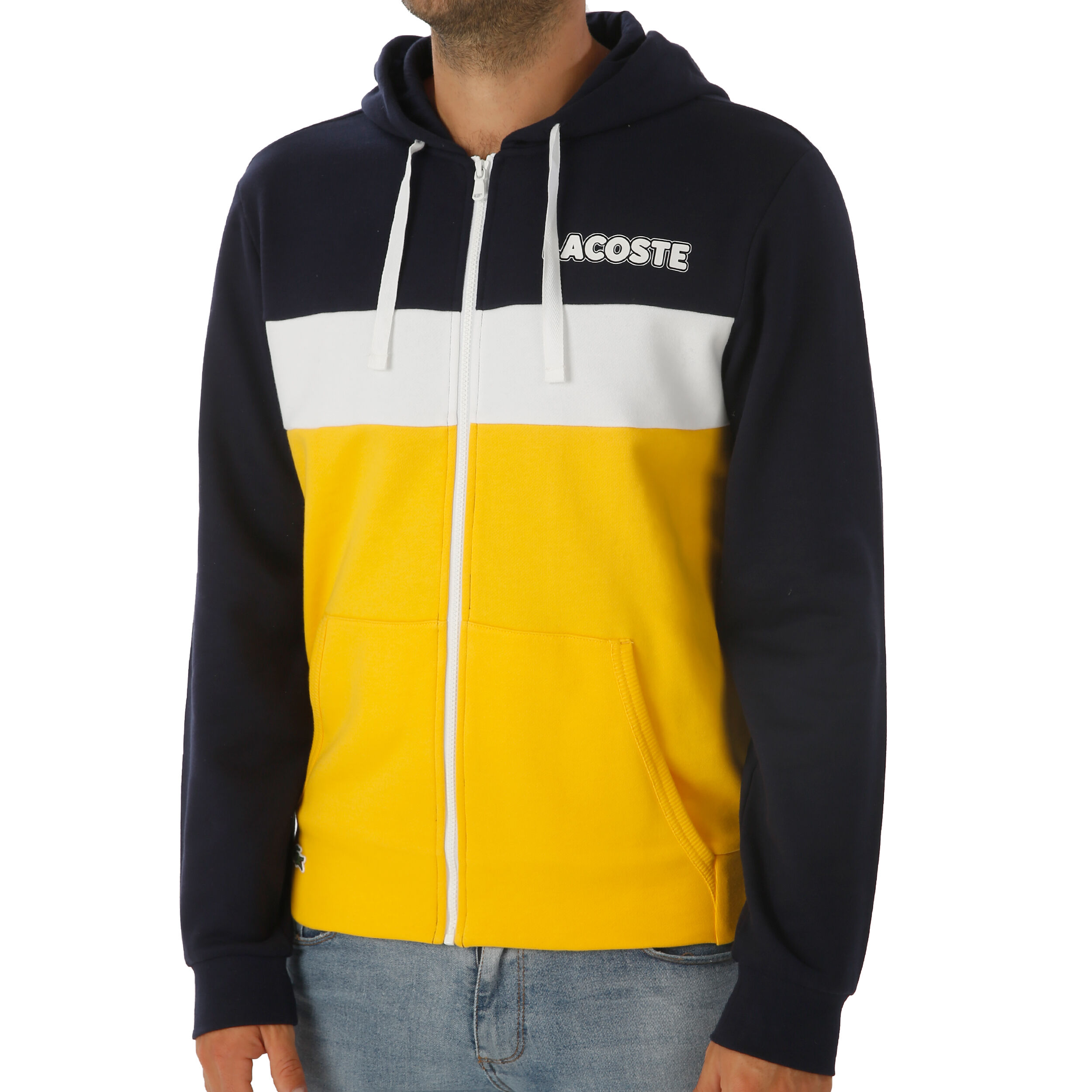 Yellow lacoste sweatsuit cheap