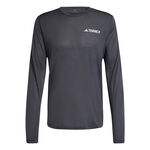 adidas Clothing adidas Terrex XPR Running Shirt Men-Dark Grey