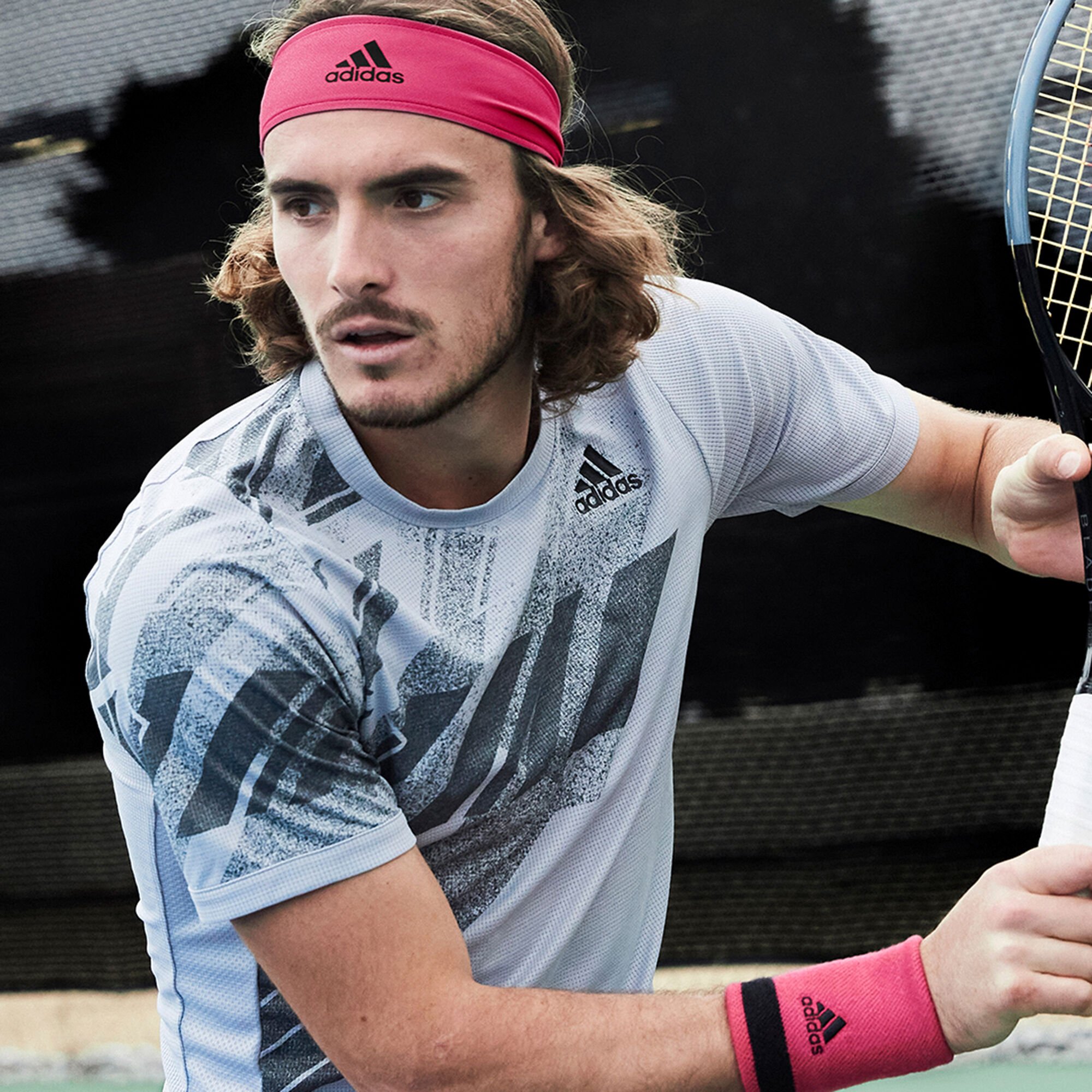 Additief Raad Inferieur buy adidas A.Ready Tennis Bandana - Pink, White online | Tennis-Point