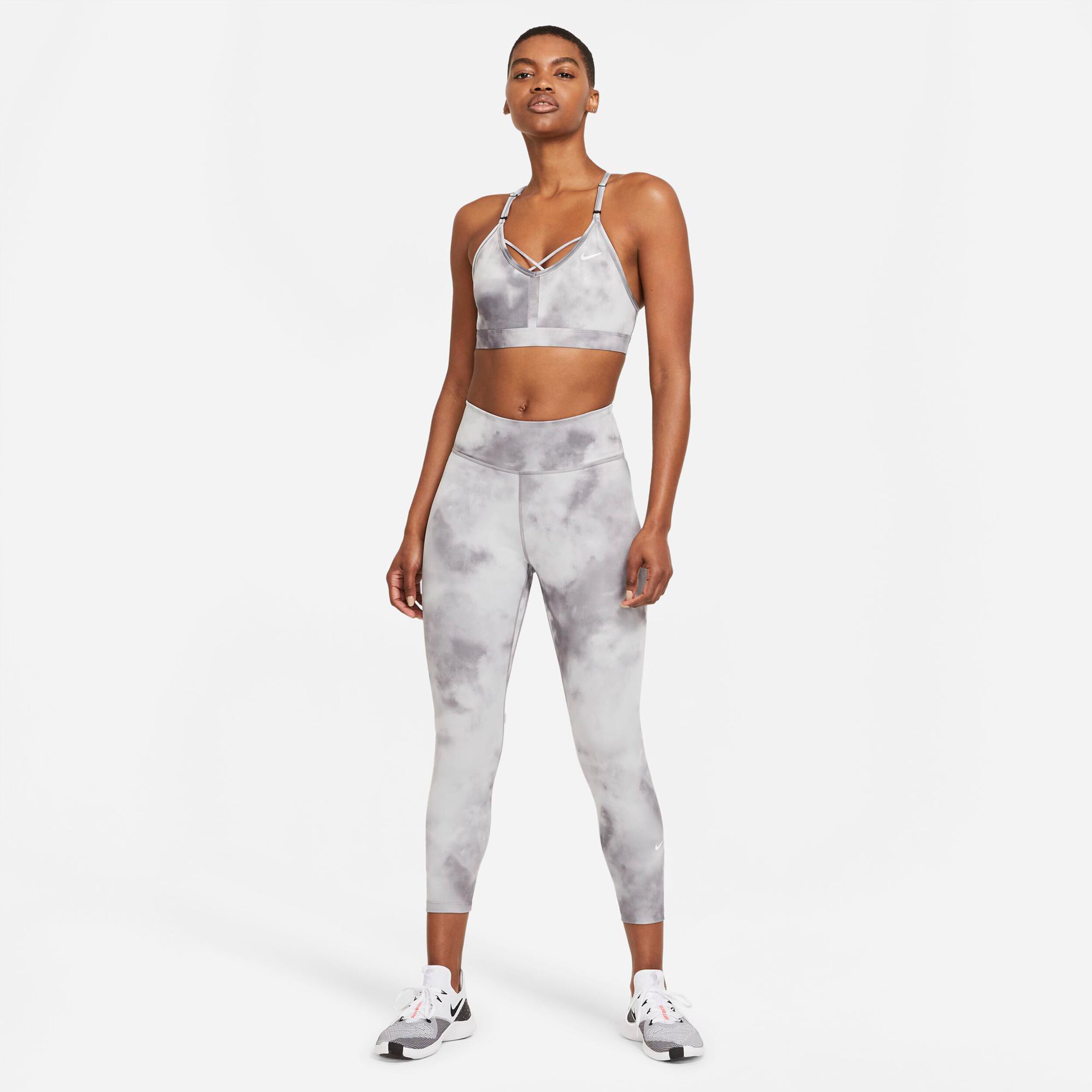 Buy Nike Indy Icon Clash Sports Bras Women Grey White online