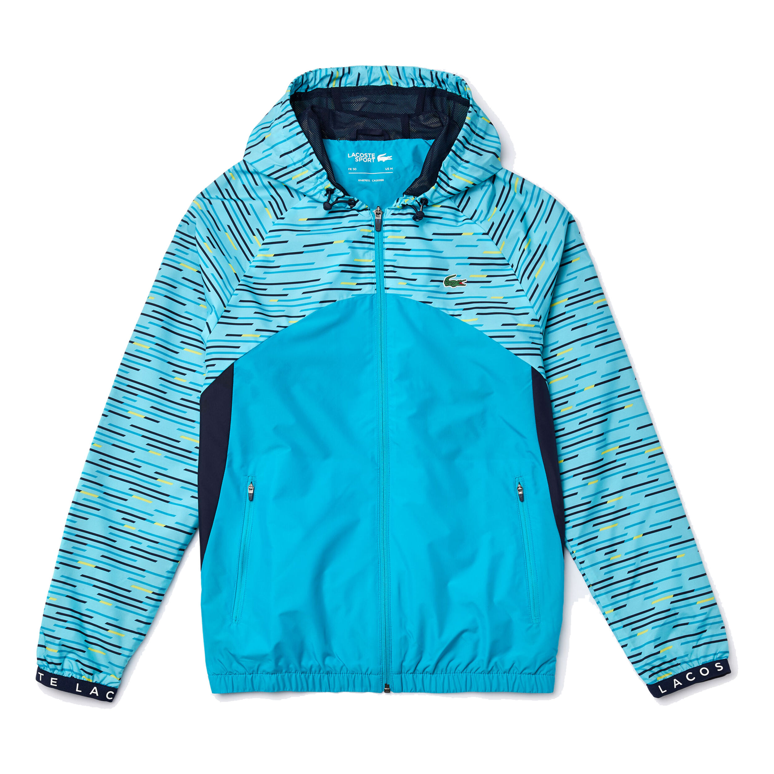 Veste lacoste bleu cheap
