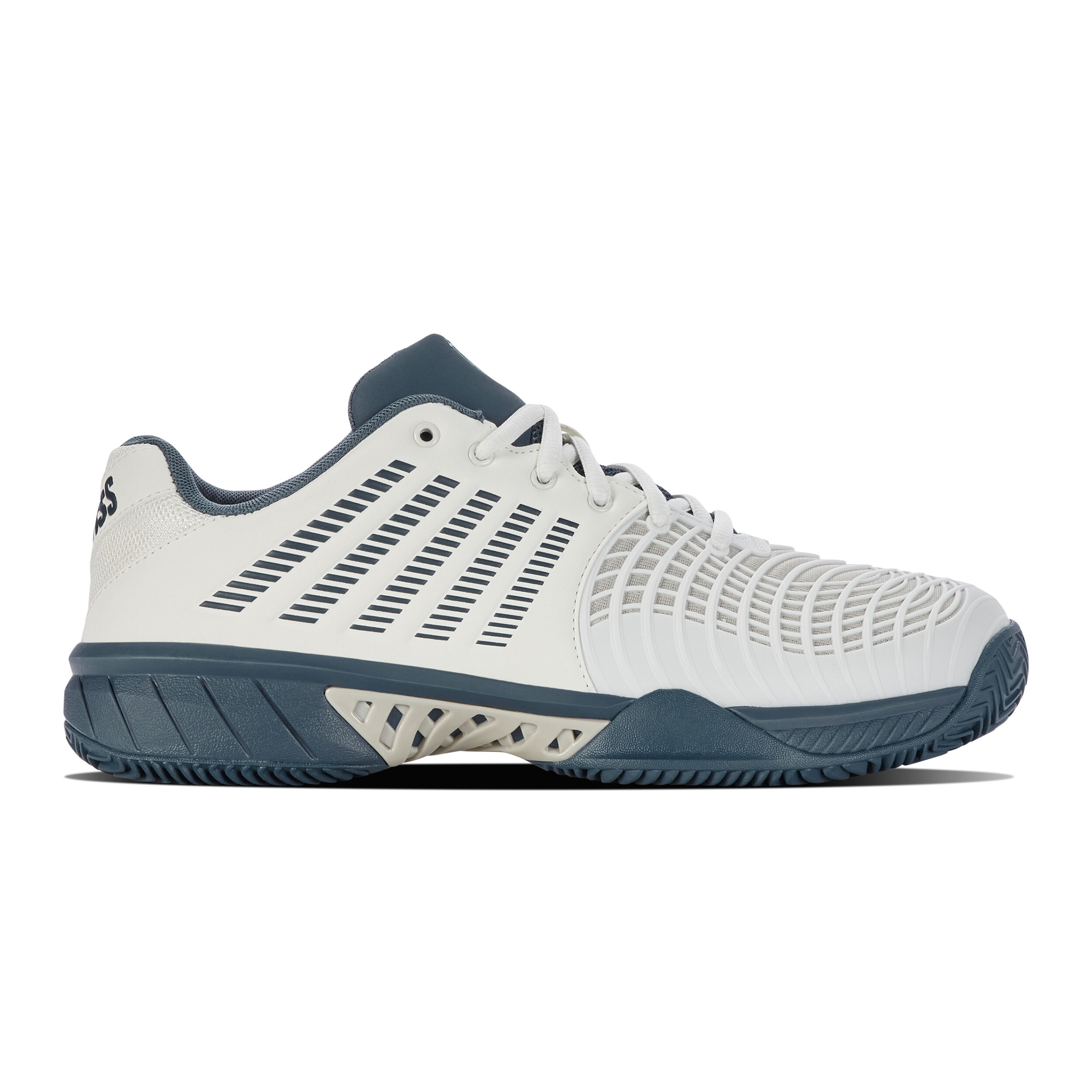 Express Light 3 Clay Court Shoe Men White Petrol