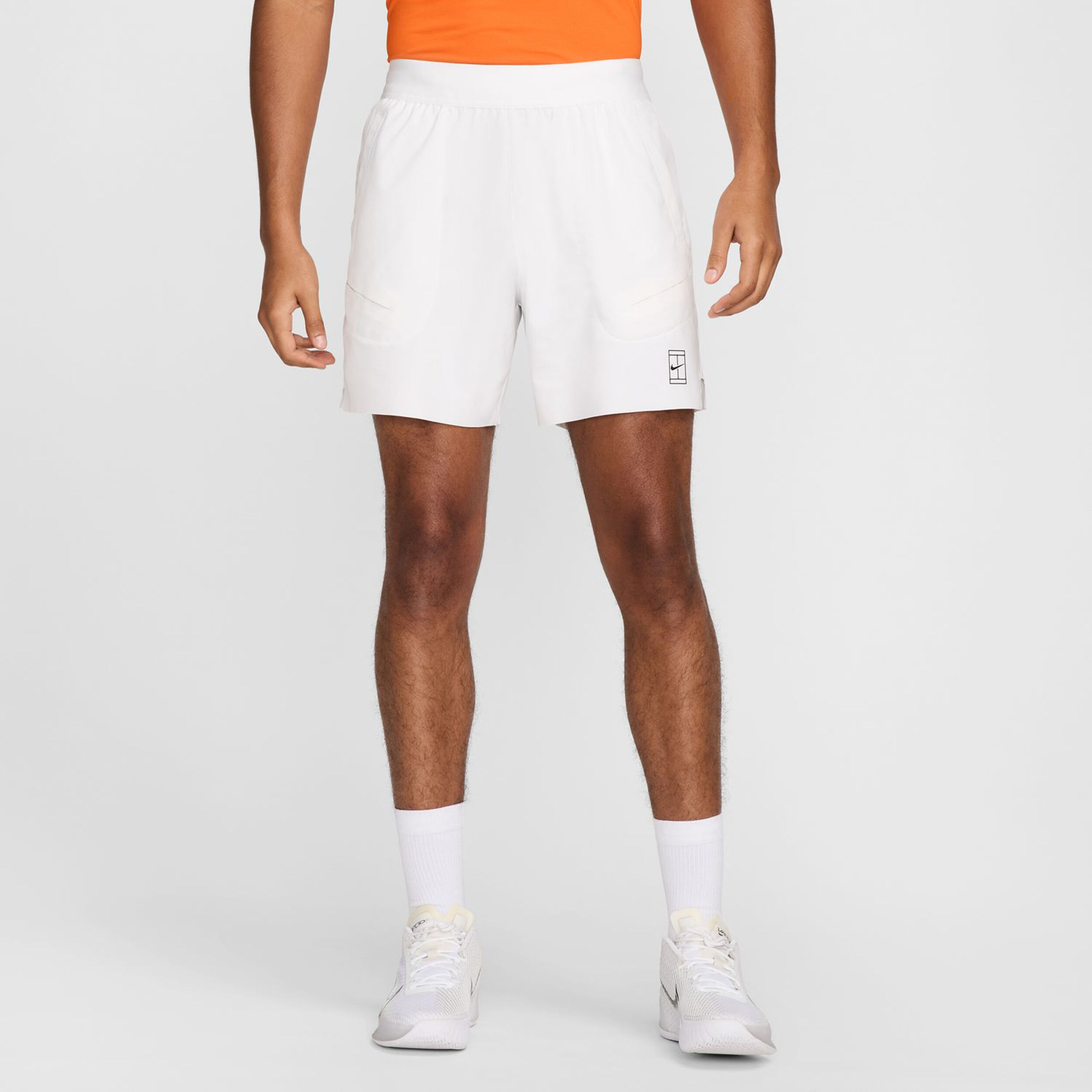 NIKE TENNIS NikeCourt Advantage Straight-Leg Dri-FIT Shorts