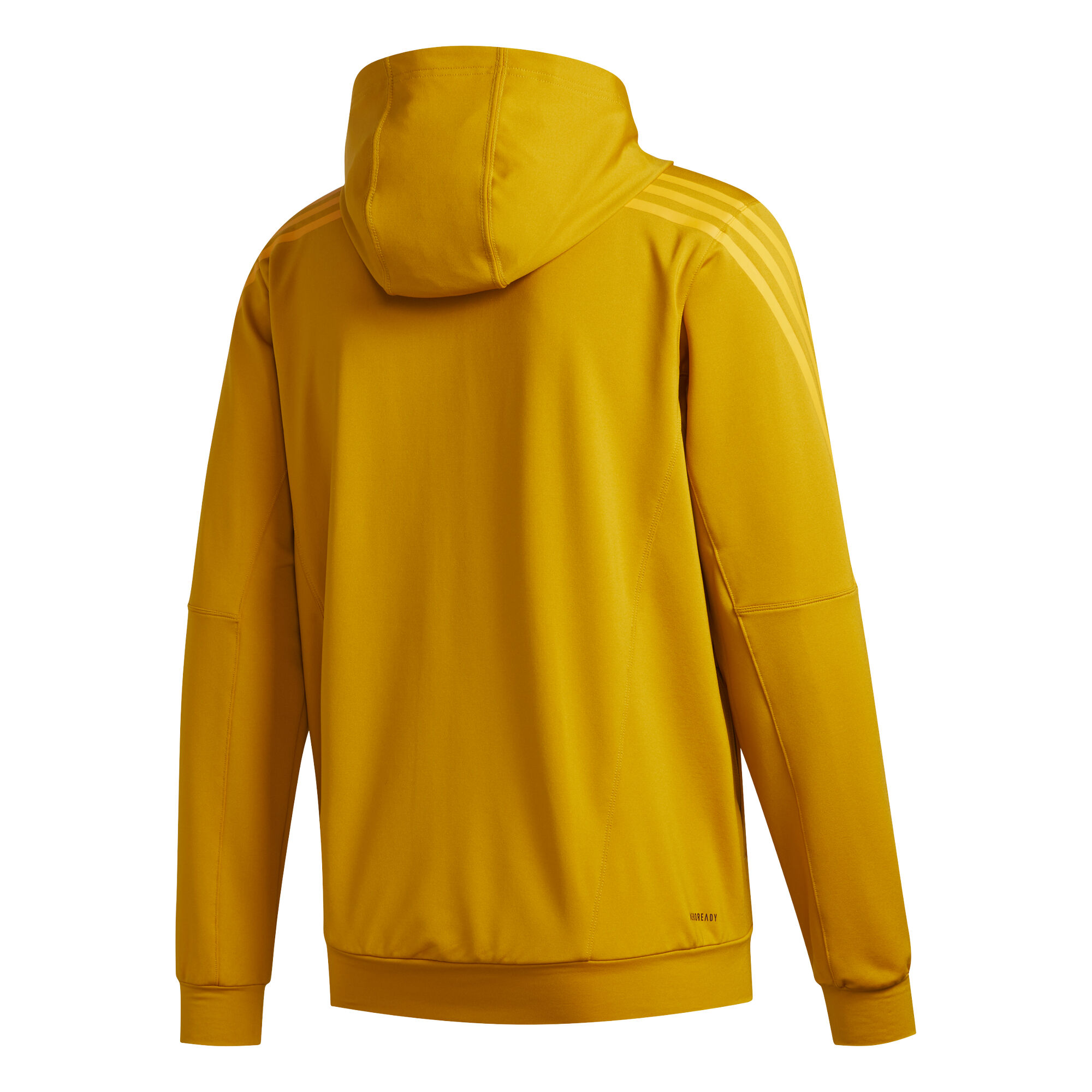 Adidas hoodie sales yellow stripes