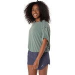 ASICS Clothing ASICS Nagino Run Running shirt Women-blue