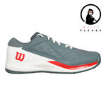 Wilson Tennis shoes Wilson Rush Pro Ace Quiet Please Clay Court Shoe Men-Grey,Orange