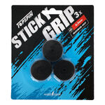 Topspin Overgrips Topspin Sticky Grip 3 Pack-Black