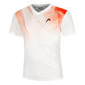 Topspin T-Shirt Men-White,Red