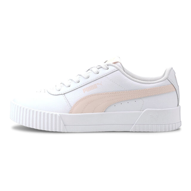 puma carina white pink