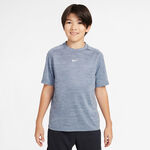 Nike Tennis apparel Nike Dri-Fit Multi Heather T-Shirt Kids-Blue Grey
