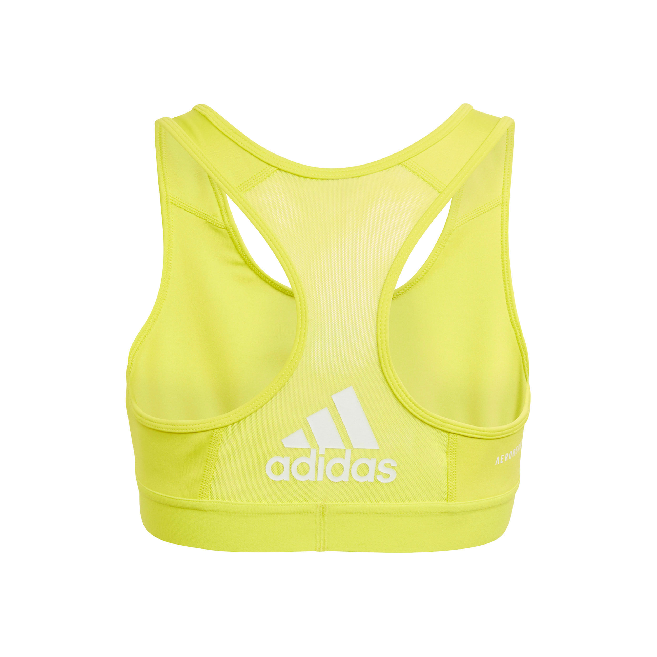 Buy adidas Alphaskin Sports Bras Girls Neon Yellow online Tennis Point COM