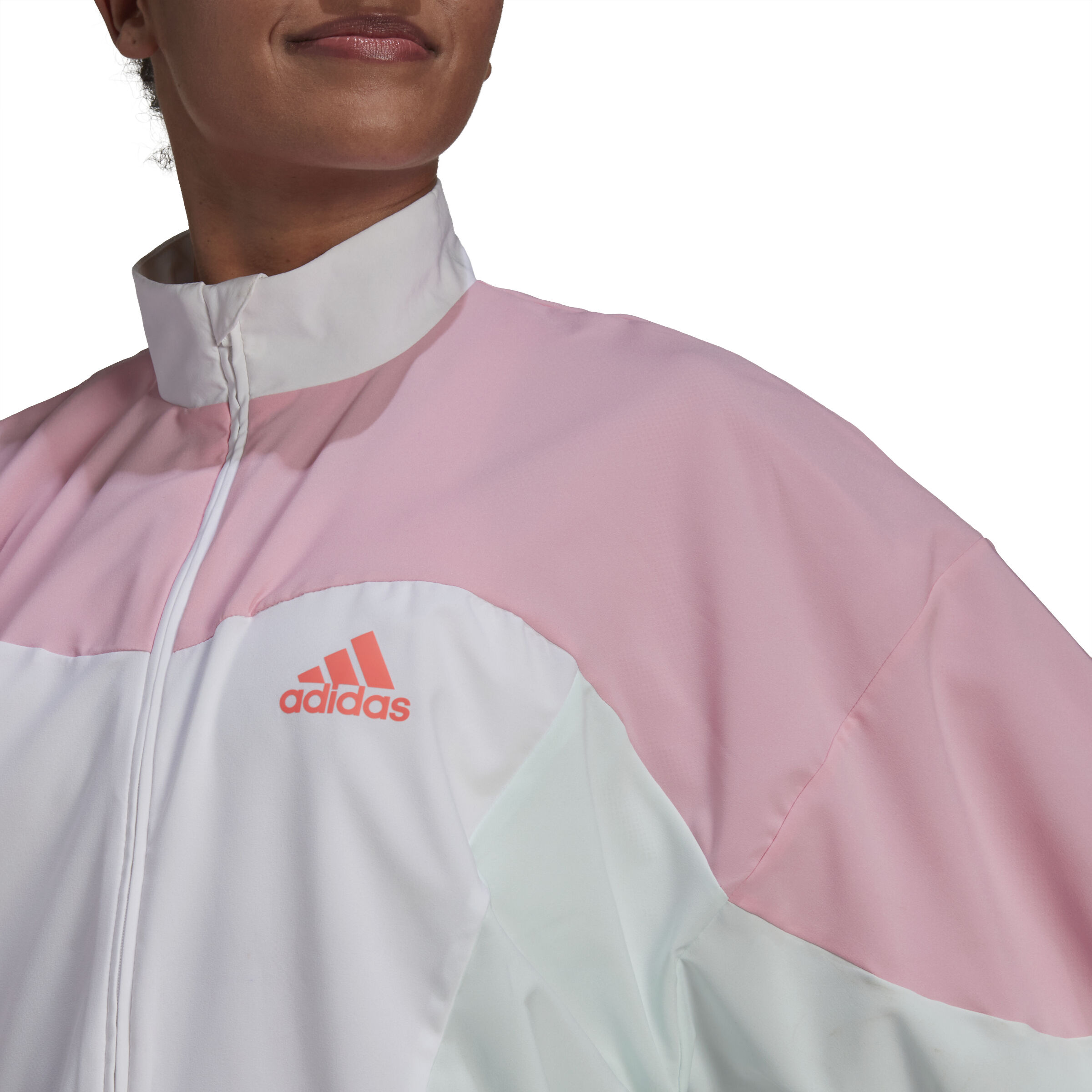 What color is top the adidas jacket