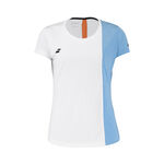 Babolat Clothing Babolat Play Tank Top Girls-White,Light Blue