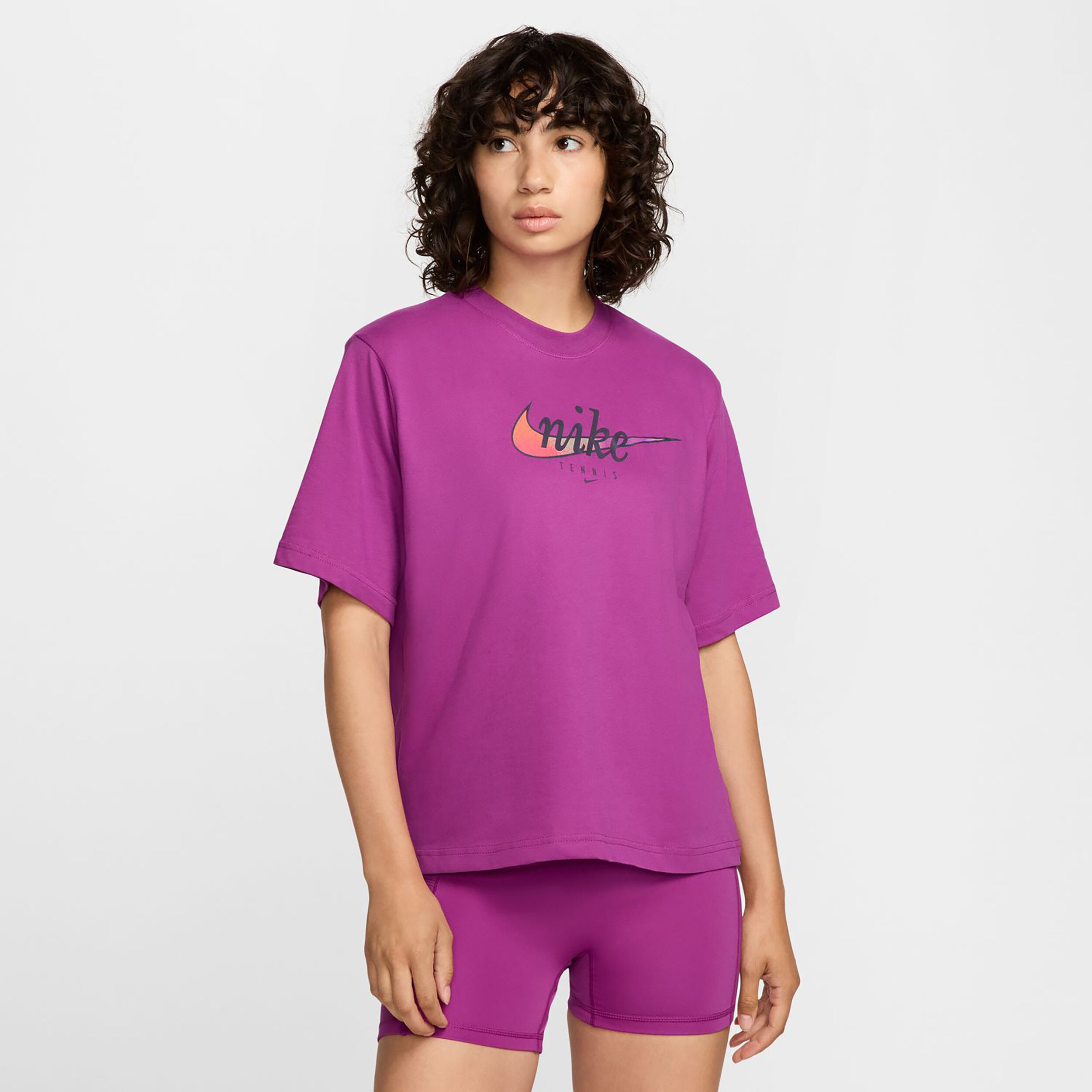 Buy Nike Dri Fit Slam T Shirt Women Violet online Tennis Point COM