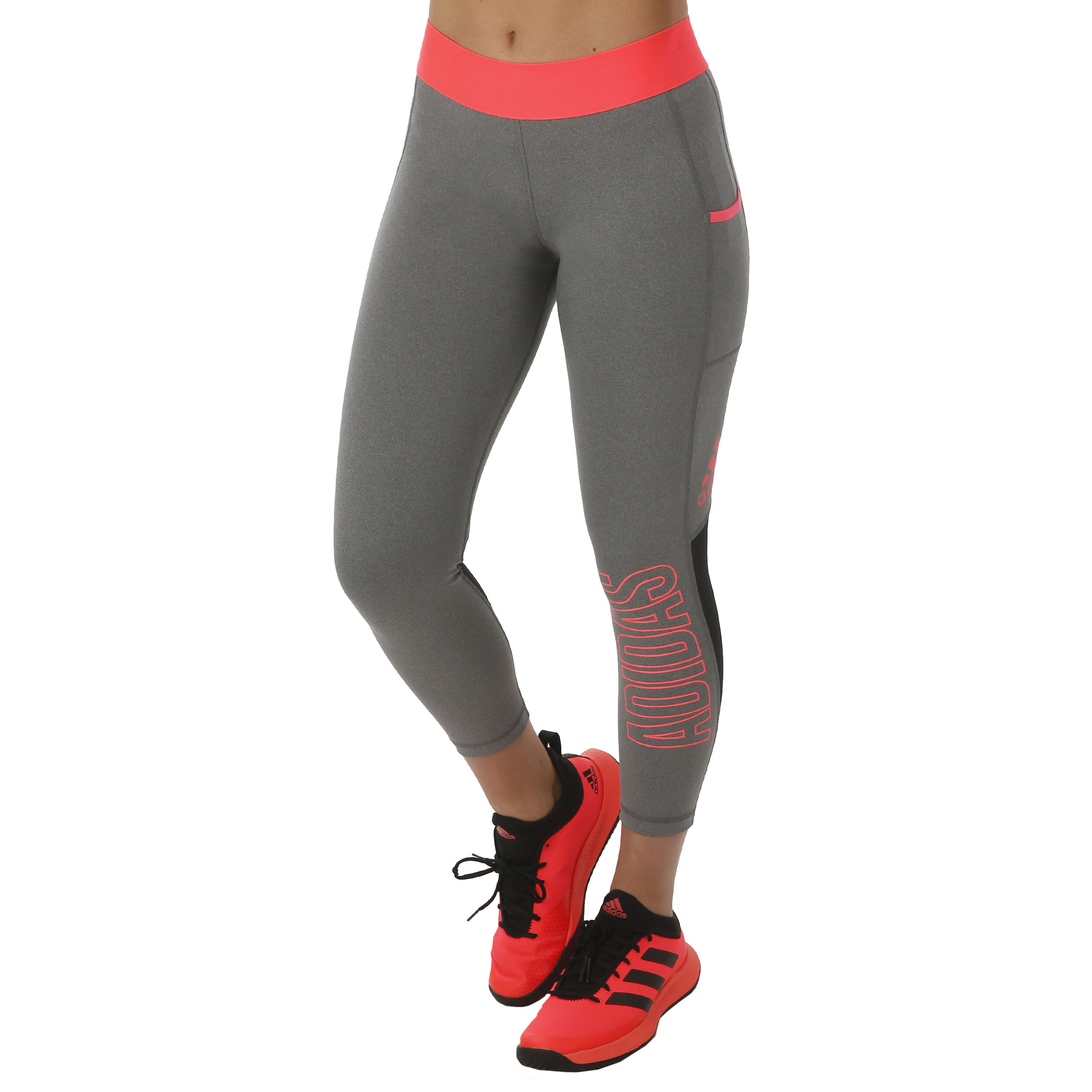 Alphaskin Tight Women Dark Grey Coral
