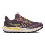 Saucony Running shoes Saucony Peregrine 15 Trail Running Shoe Men-Violet,Caramel