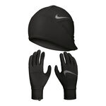 Nike Clothing Nike Essential Running Set Laufmütze + Running gloves Women-black,white