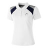 Club Polo Women-White,Blue