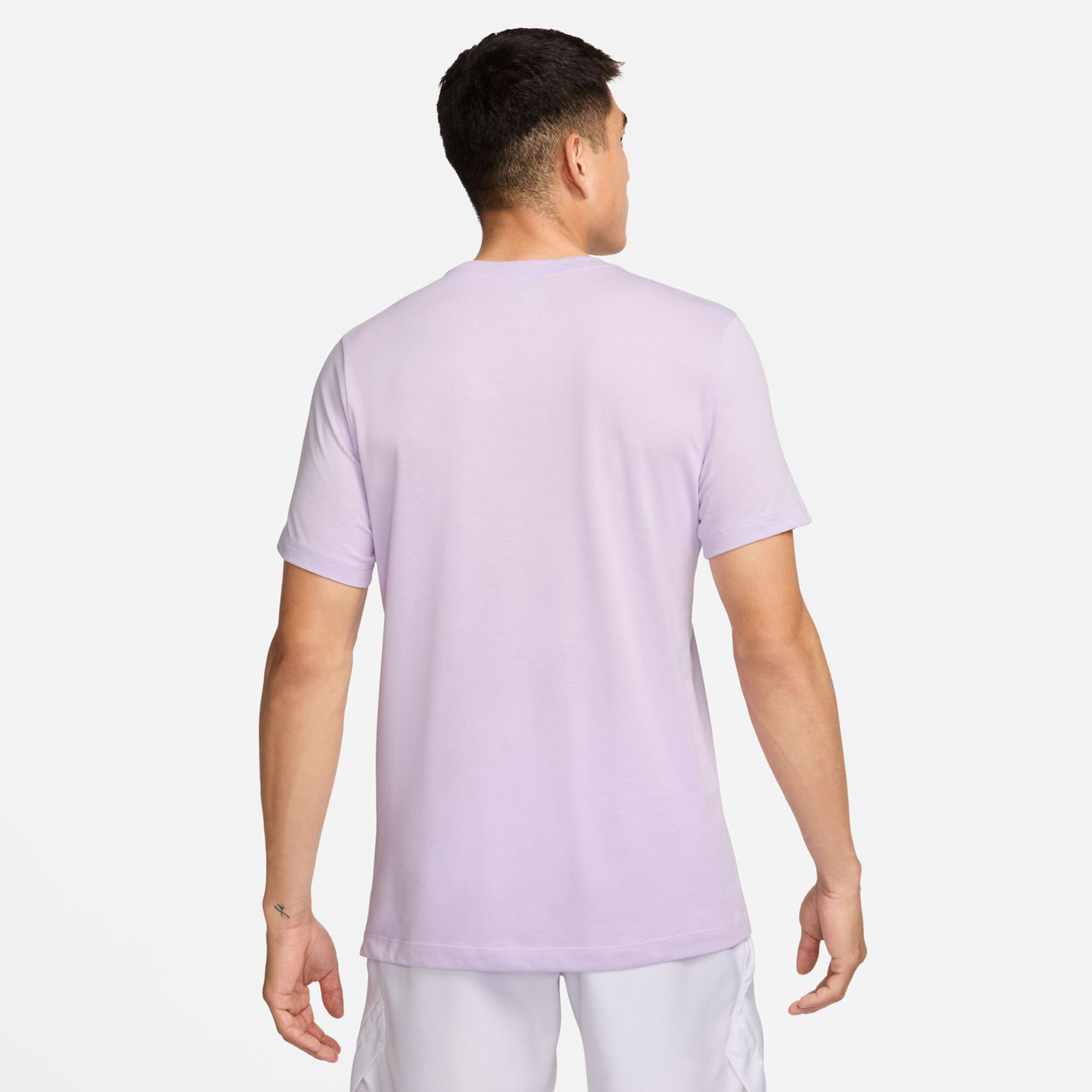 Nike Court Dri-Fit Heritage T-Shirt Men Grey, Multicoloured