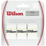 Wilson Overgrips Wilson Pro Overgrip Sensation 3 Pack-White