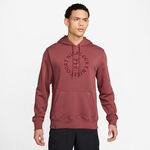 Nike Clothing Nike Court Dri-Fit Heritage Hoody Men - wine red, 