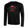 Fujitrail Logo Long Sleeve Men-Black,Orange