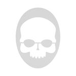 Prince Racket accessories Prince Skull Stencil Logo Stencil-White