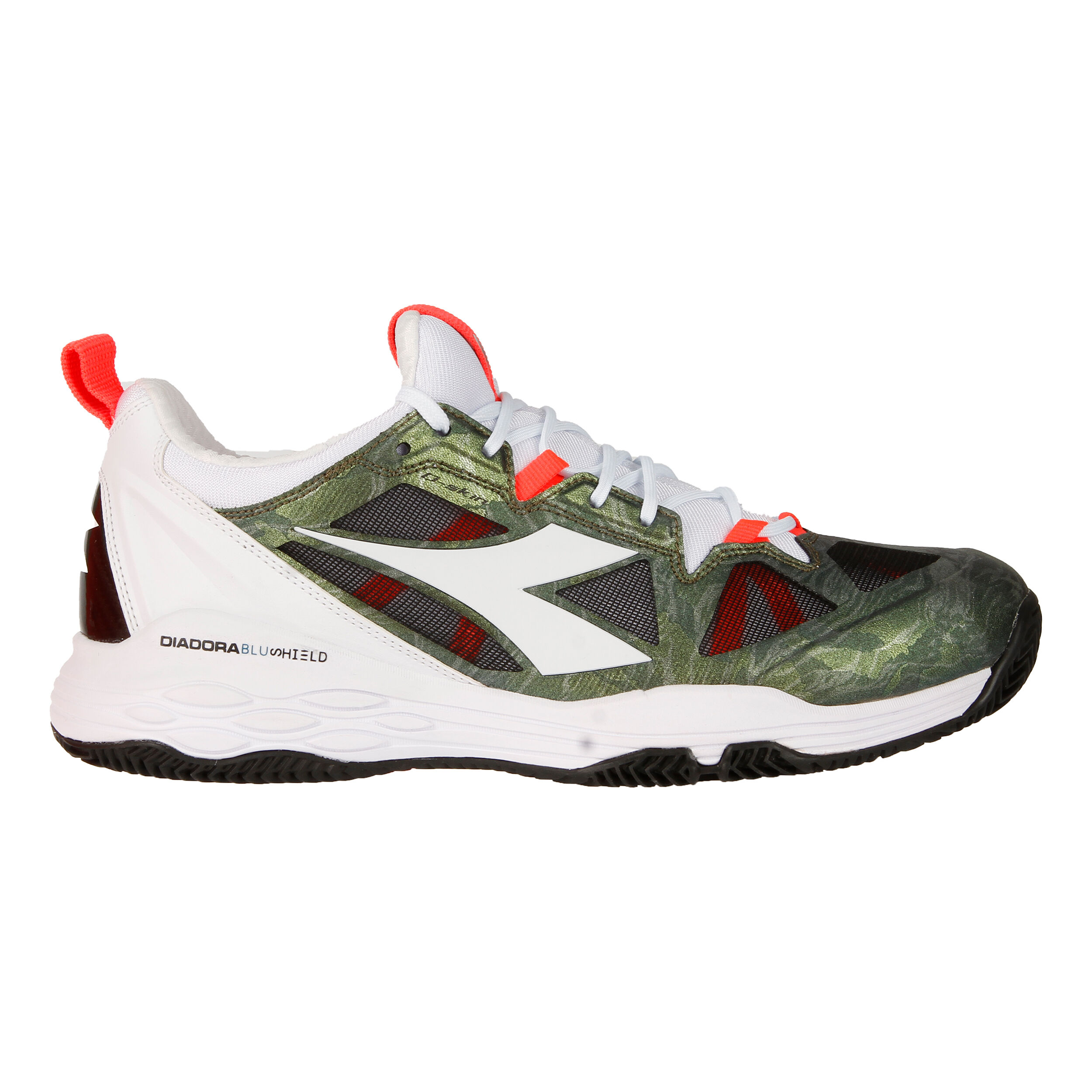 Speed Blushield Fly 2 Clay Court Shoe Men White Olive