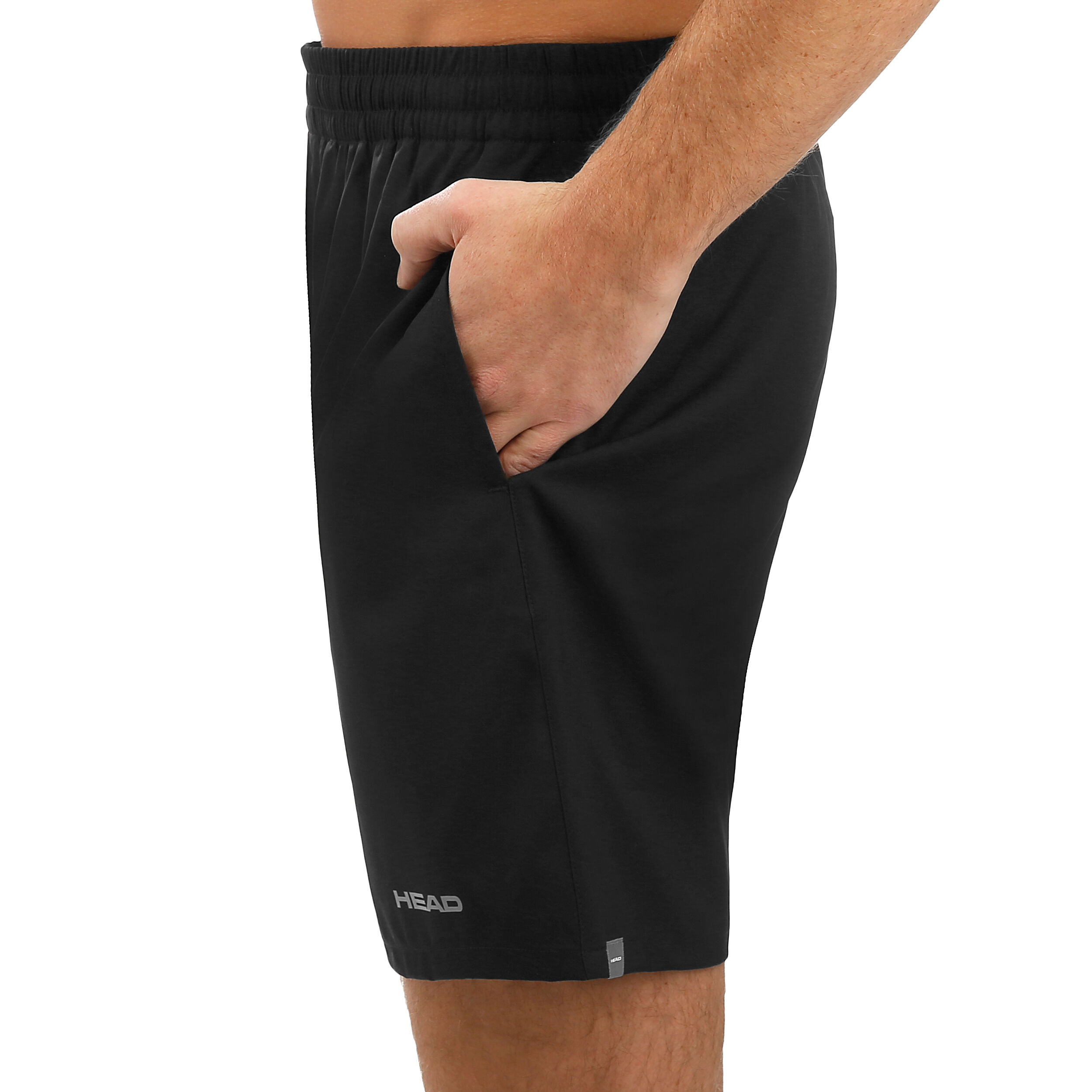 Buy HEAD Club 7in Shorts Men Black, Silver online | Tennis