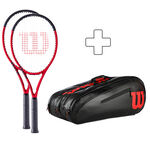 Racket package Wilson Wilson Clash 100 V2.0