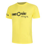 Tennis-Point Clothing Tennis-Point Team Yellow T-Shirt Men-Yellow