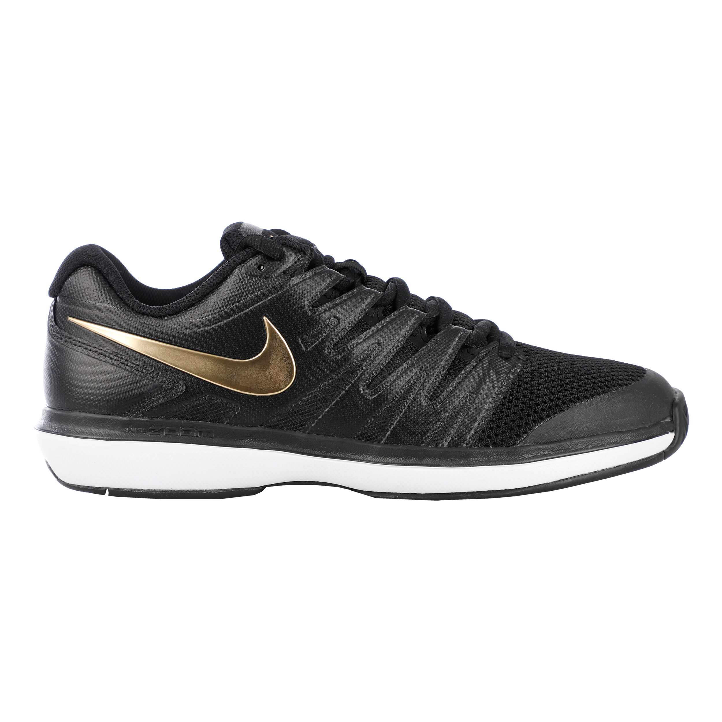 Air Zoom Prestige HC All Court Shoe Men - Black, Gold