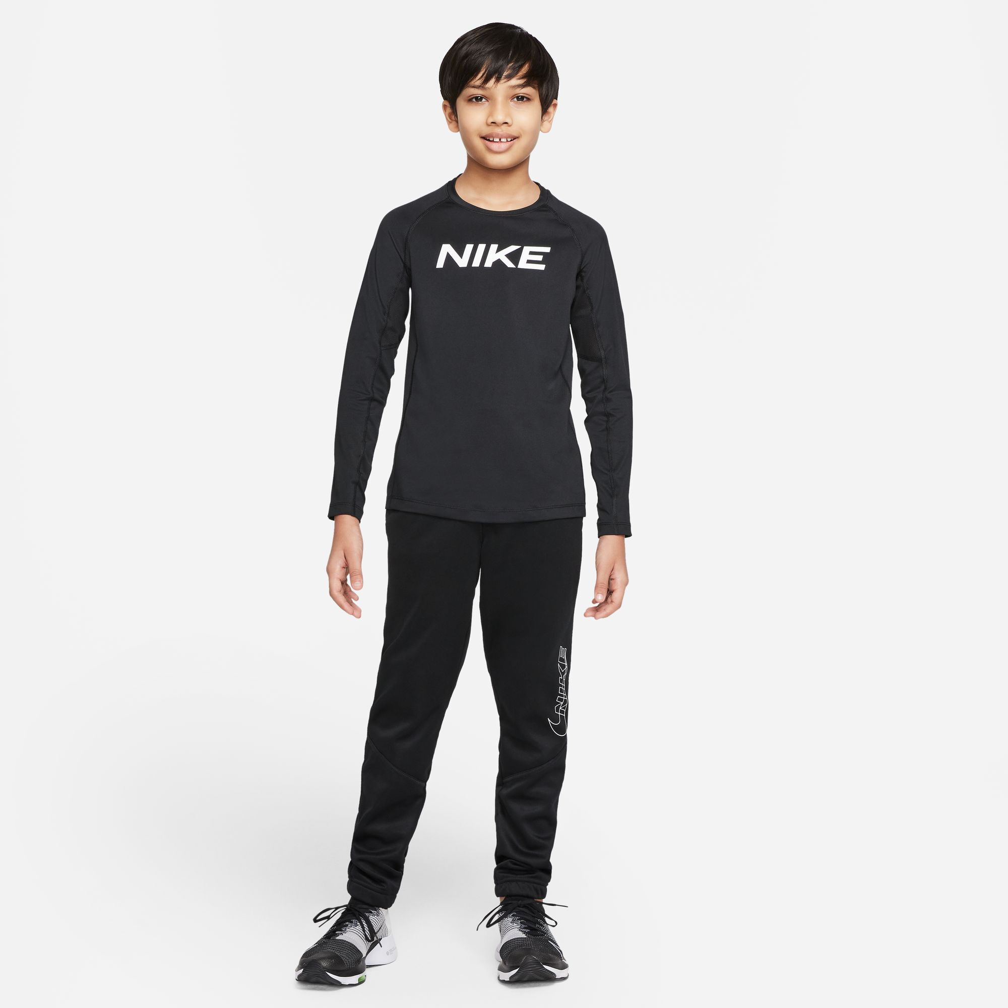 Boys long sleeve dri fit sales shirts