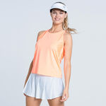 Lucky in Love Clothing Lucky in Love Every Game Shimmer Tank Top Women-Apricot