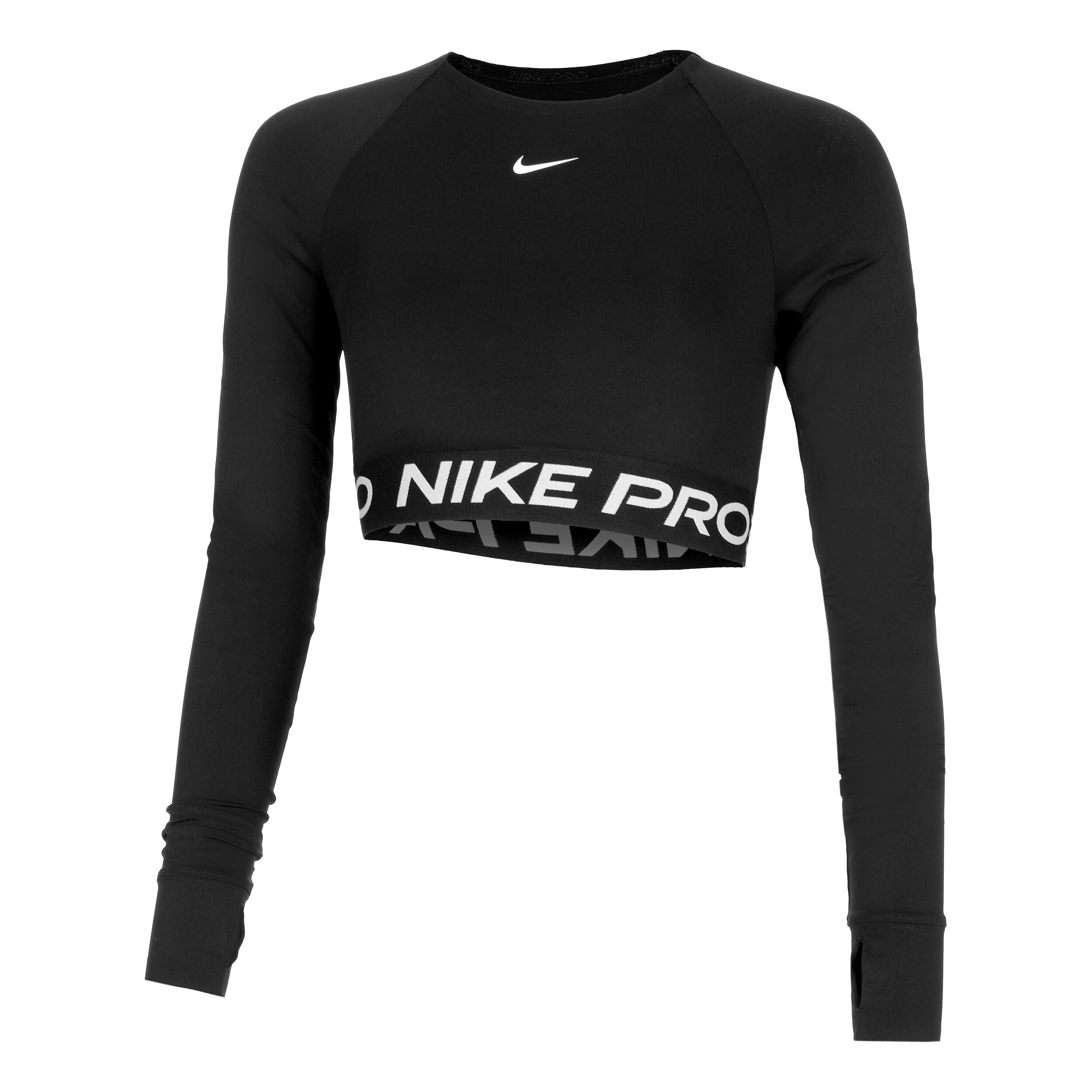 Pro Dri Fit 365 Crop Long Sleeve Women Black