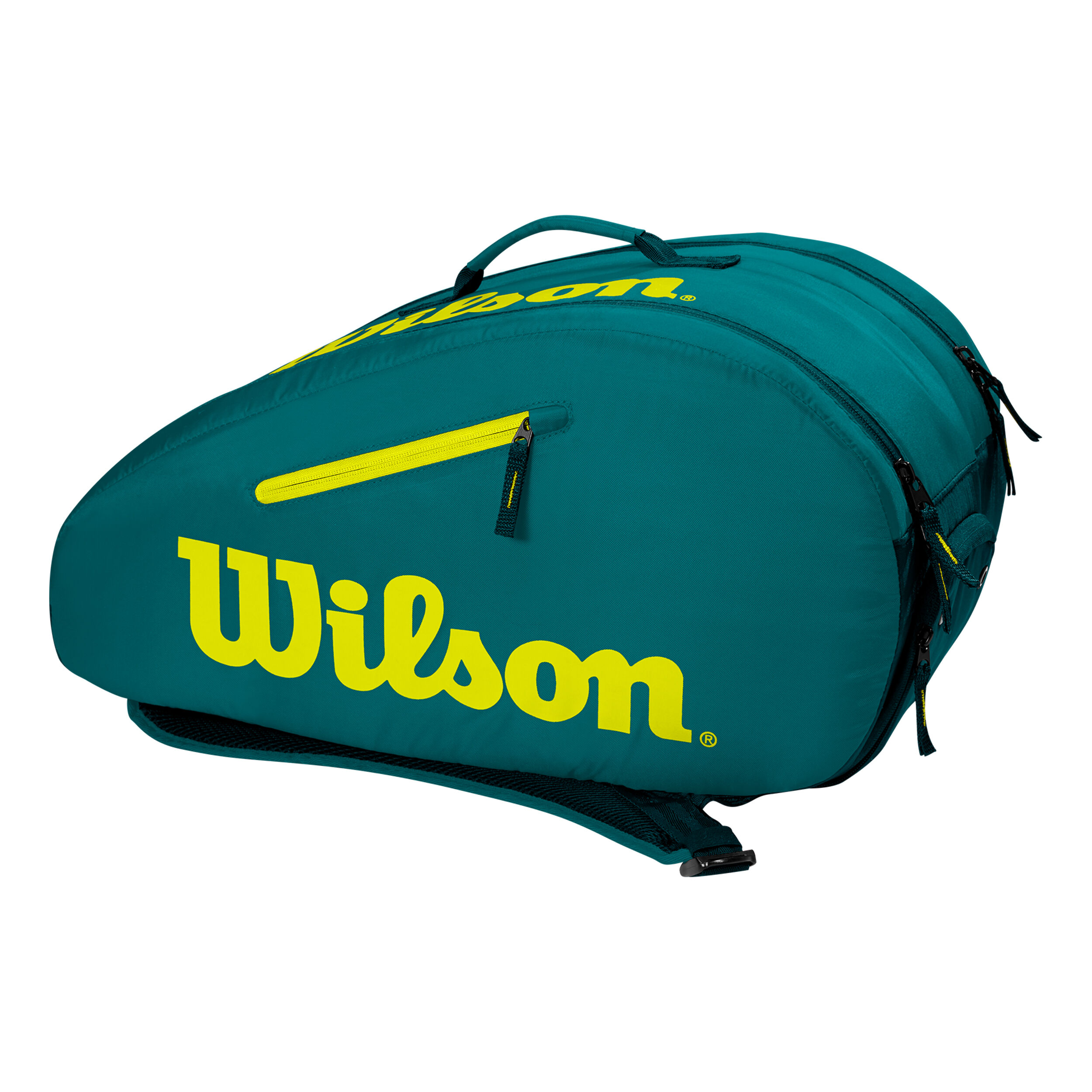 Youth Racquet Bag Padel Racket Bag Green Yellow