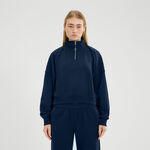 Ellesse Clothing Ellesse Carrera 1/4 Zip Long sleeve Women - dark blue, 
