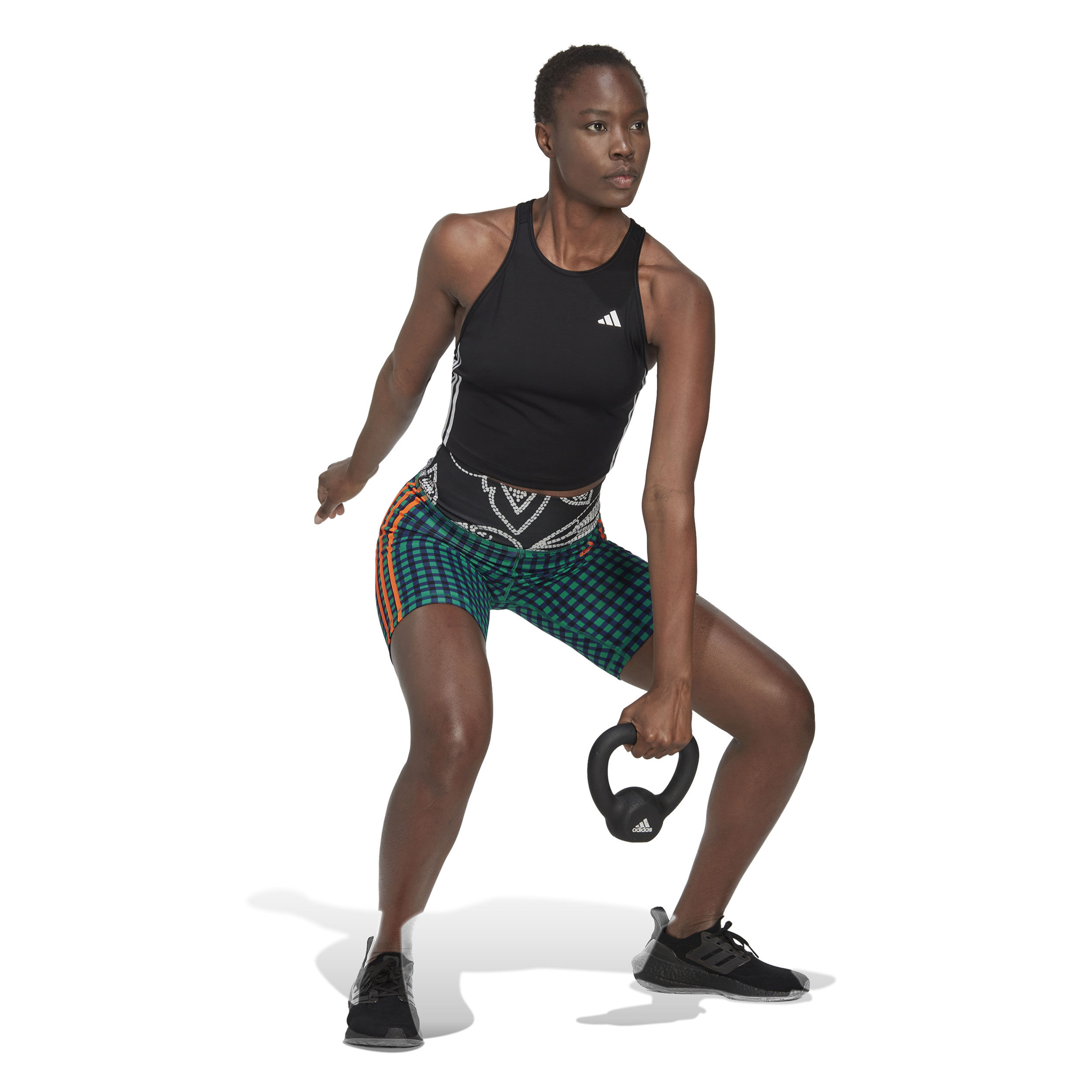 Adidas running shop crop top