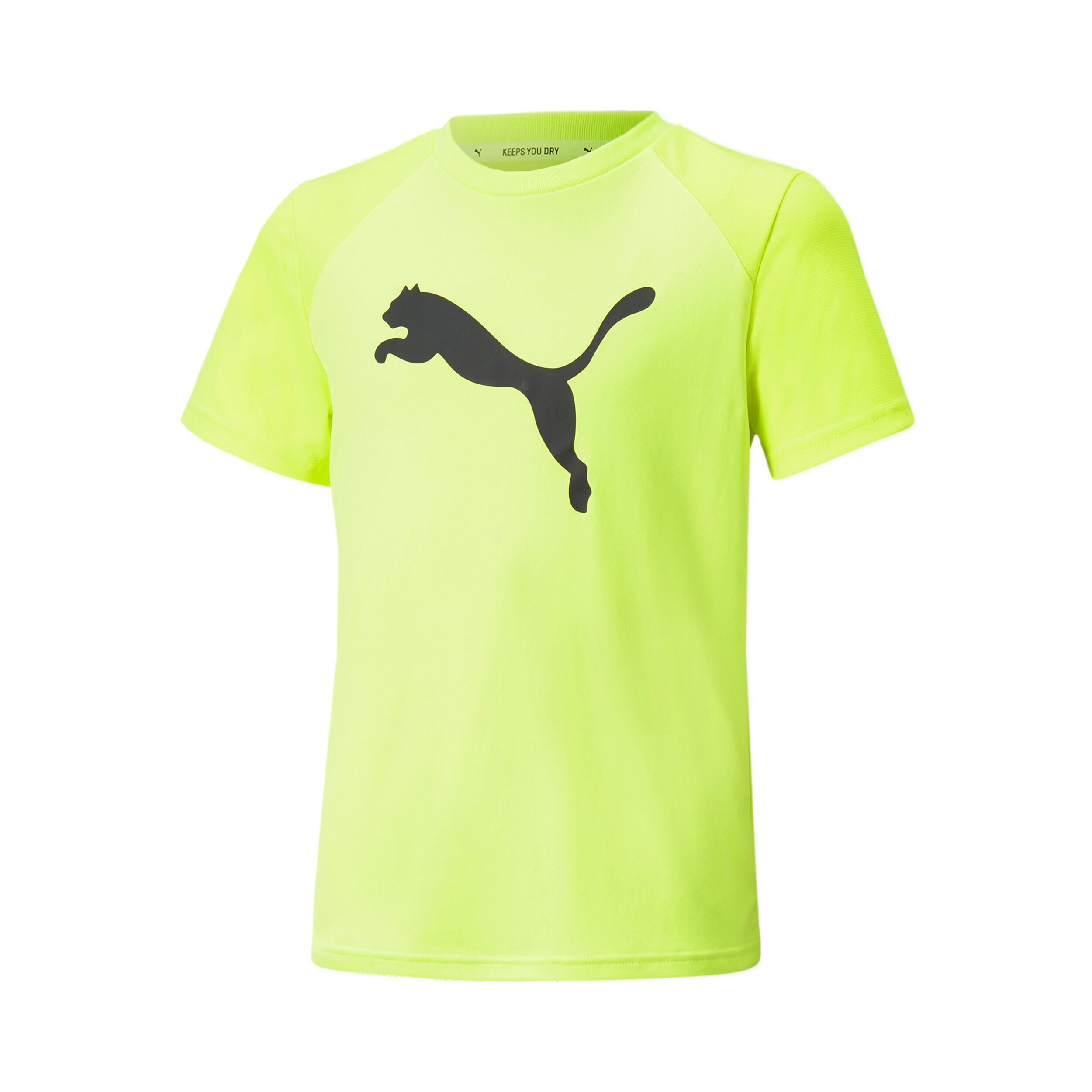 Puma neon green t shirt hot sale