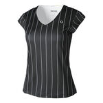 Tennis-Point Clothing Tennis-Point Stripes T-Shirt Special Edition Women-Black,White