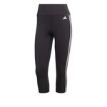 adidas Clothing adidas Training 3Stripes High-Waisted Tight Women - black