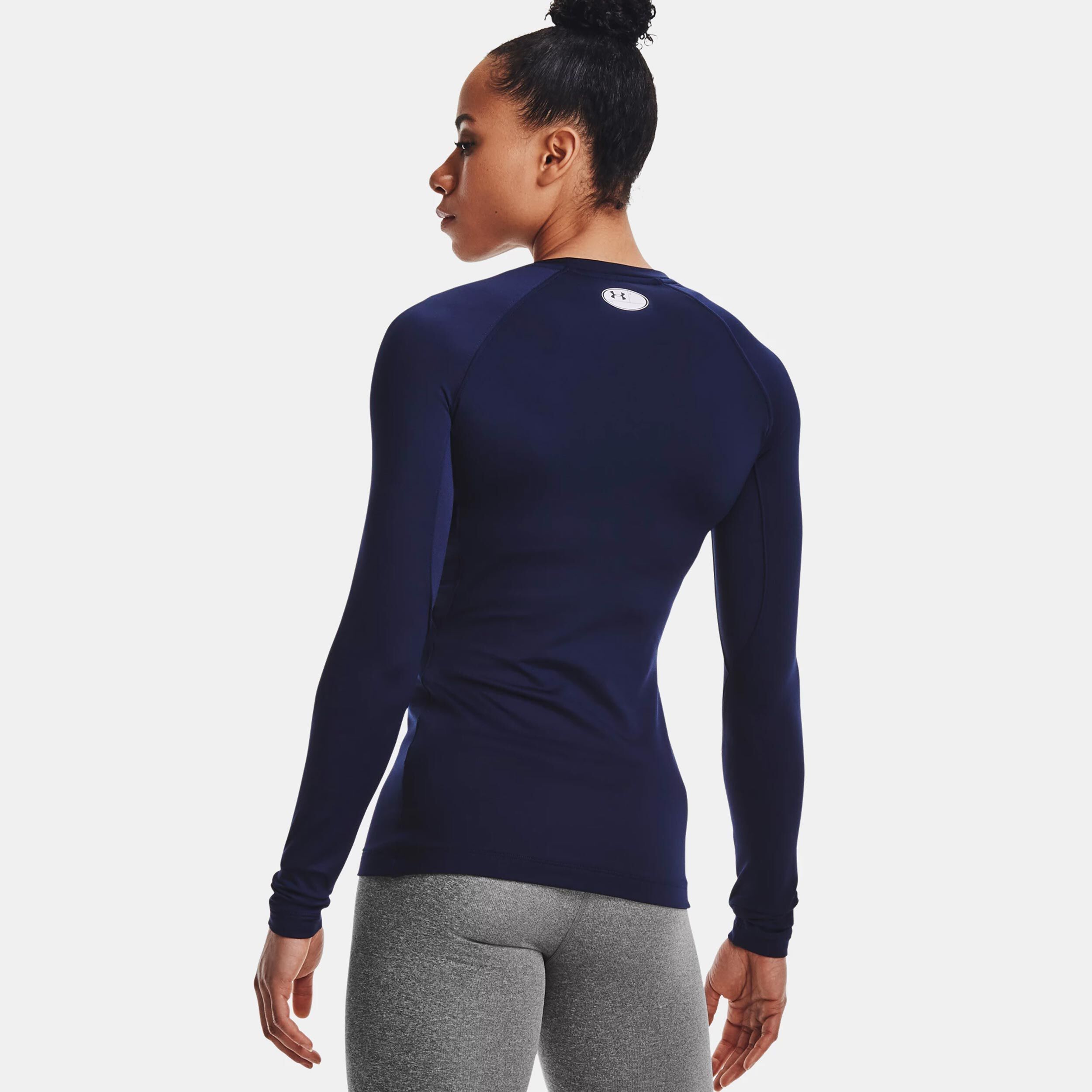 Under armour blue long sleeve shirt discount