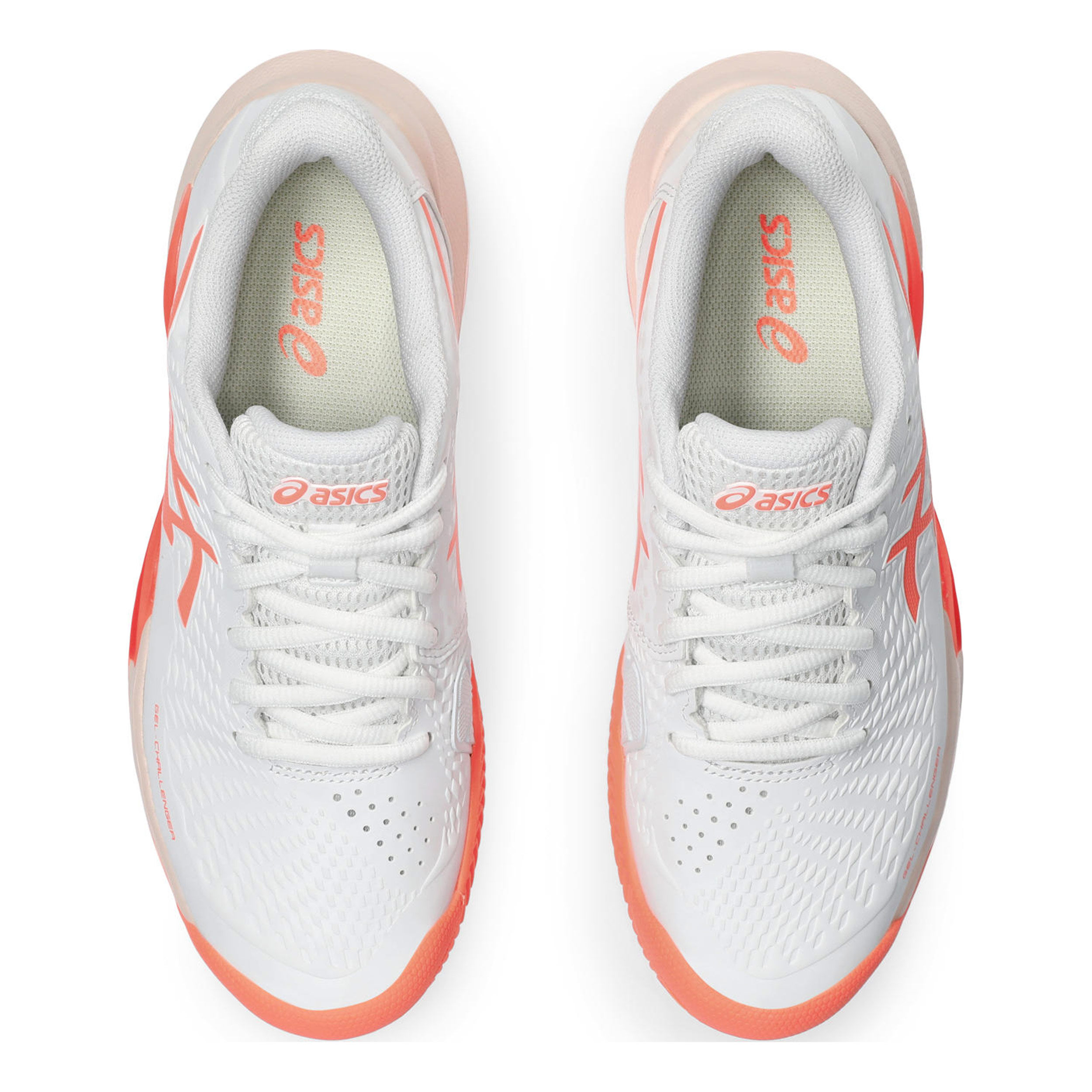 Buy ASICS Gel Challenger 14 Clay Court Shoe Women White Coral online Tennis Point COM