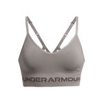 Under Armour Clothing Under Armour Seamless Low Long Sports Bras Women-Grey