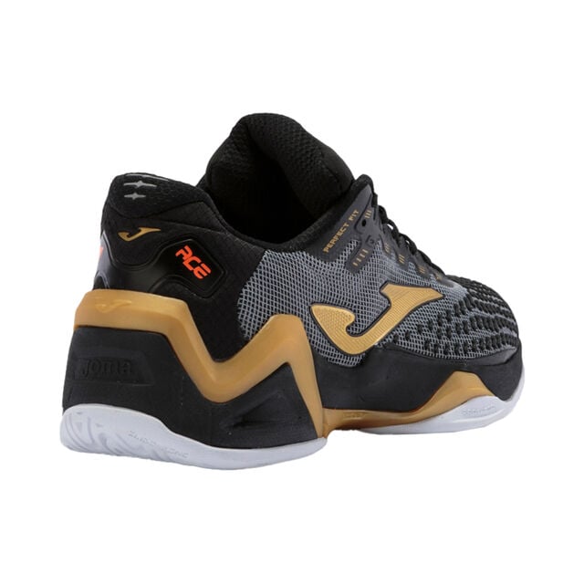 buy Joma Ace Pro Clay Court Shoe Men Black, Gold online TennisPoint
