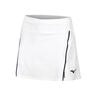Hex Rect Skirt Women-White,Dark Blue
