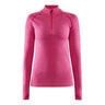 Core Dry Active Comfort Half-Zip Long Sleeve Women-Dark Blue
