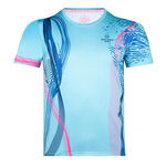 BIDI BADU Clothing BIDI BADU Thabo Tech T-Shirt Men-Turquoise,Blue